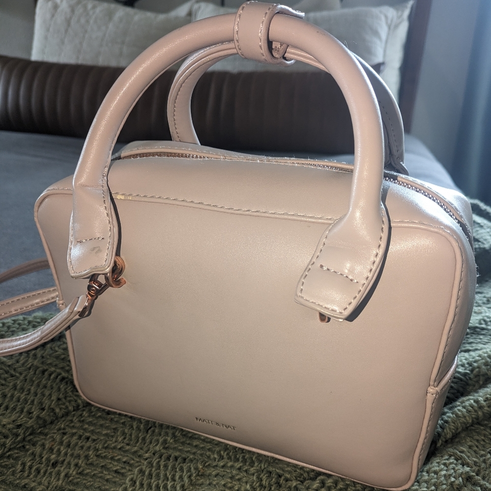 Matt & Nat Loom Taha Satchel Bag in Chalet